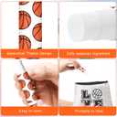 24 Pcs Basketball Lip Balm for Team Gifts Sports Moisturizing Jasmine Taste Lipstick for Women Players Sports Teachers Fans Party Favors Supplies