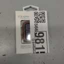 WITHit Protective Glass Cover with Integrated Bumper, Compatible with Apple Watch, 42mm (Series 1-3 only), Gold/Rose Gold Seamless Fit, Easy Installation, Screen Protector and Bumper for Apple Watch : Automotive