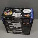 The Thames & Kosmos Rock Tumbler Essential STEM Tool | Durable, Leak-Proof, Noise-Reducing Barrel, Built-in Timer | Polish & Shine Kids Rock Collections, Includes Authentic Specimens & Polishing Grits