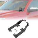 WeiSen Hood Hinge Ditch Light Mounting Brackets for 3 Inch Offroad LED Pod Work Light Compatible with Chevy Silverado 2500HD 3500HD 2015-2019, Fit GMC Sierra 2500HD 3500HD 2015-2019