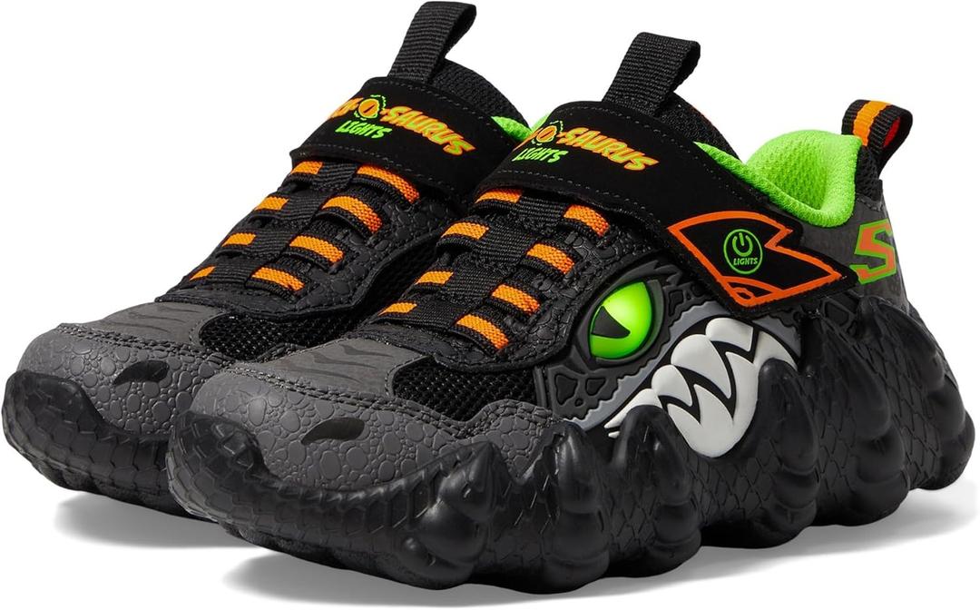Skechers Boy's Skech-o-Saurus Lights Sneaker, 12 Little Kid