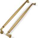 khtumeware 10 Pack 10 Inch(256mm) Champagne Bronze Cabinet Pulls Heavy Duty Soild Satin Brass Cabinet Handles Kitchen Cabinet Hardware for Cupboard Drawer Handles Dresser Pulls