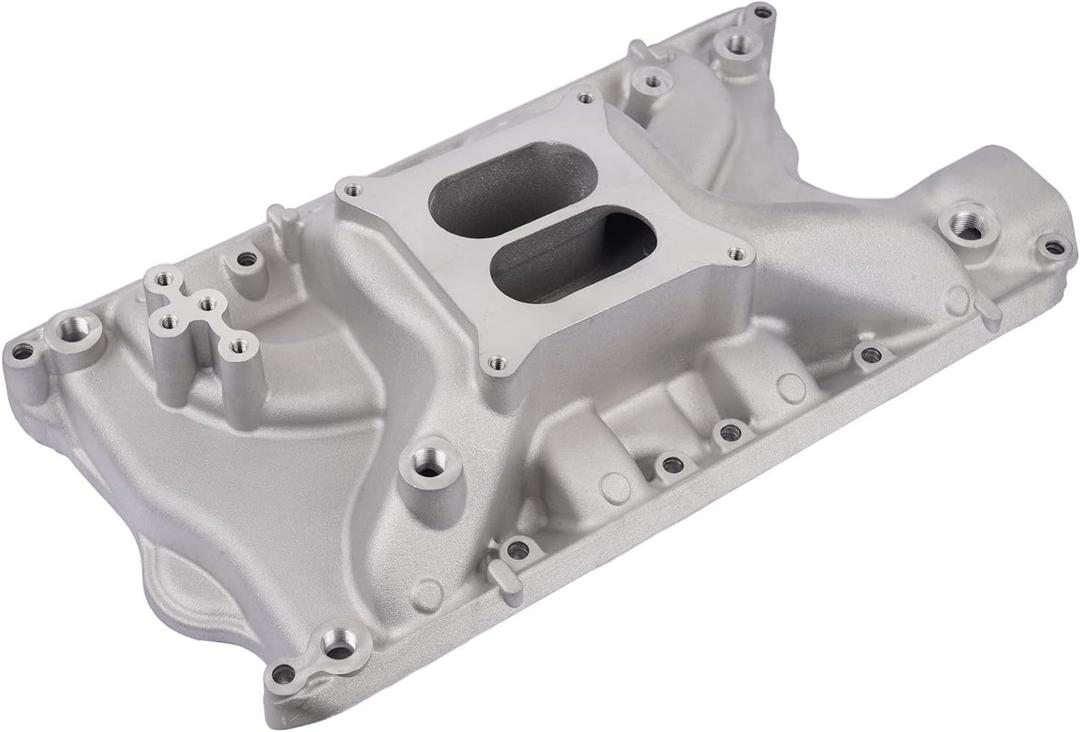 Intake Manifold Compatible with Ford Small Block Windsor V8 5.8L 351W Idle-6800 RPM Range Aluminum Dual Plane Intake Manifold # 84023# 431338A-8583 Intake Manifold Compatible with Ford Small Block Windsor V8 5.8L 351W Idle-6800 RPM Range Aluminum Dual Plane Intake Manifold # 84023# 431338A-8583