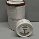 Dandat 3 Pcs Portable Insulated Lunch Container Set for Adult, Stackable Stainless Steel Bento Box for Hot Food with Insulated Lunch Bag Unisex 3 Separate Thermal Food Container(Beige)