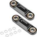 KAMIYONG Sway Bar End Links for Can-Am Spyder F3 RT ST RS 2013-2026,Black | Forearm Link 8cm Heim Joint Set Cylindrical Linkage Billet Aluminum Swaybar Links Fit for Spyder Models Accessories