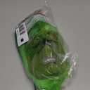 Green Furry Masks, Cosplay Monster Mask for Adults, Costume Accessory for Halloween Christmas Party