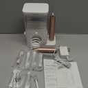 AquaSonic Home Dental Center PRO  Brushing & Flossing Made Easy  Brush & Floss  Power Toothbrush & Water Flosser  Whiter Teeth & Healthier Gums (Rose Gold)