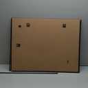 Americanflat 22x28 Poster Frame with Polished Front Cover - Set of 3 - Slide-In Photo Frame with Buildable Molding - Fusion Collection - Picture Frames for Wall Display - Black