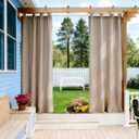 Tension Curtain Rod 51-166 Inch(4.25-13.83Ft), Extra Long Outdoor Tension Rod for Patio Window, No Drill Dual-End Adjustable Spring Shower Rod, Rust Proof Easy to Install, Rod Diameter 1.26In, White
