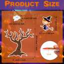 28 Pcs Halloween Felt Five Pumpkins Crafts Pumpkins Flannel Board Set Felt Story Board Pieces Pumpkin Witch Storyboard Halloween Play Art Set Craft Home Games Wall Decor