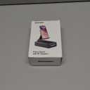 Cell Phone Stand with Wireless Bluetooth Speaker and Anti-Slip Base HD Surround Sound Perfect for Home and Outdoors with Bluetooth Speaker for Desk Compatible with iPhone/ipad/Samsung Galaxy (Black)