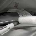 Ingenuity Stow & Go Compact Folding Baby Bouncer, Lightweight Portable Seat with Vibration, Grey, Under 5 lbs