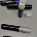 Coogert 8 Vibrant Colors Jumbo Poster Markers, 15MM Thick Permanent Acrylic Graffiti Markers, Wide Tip Paint Marker for Canvas, Posters Board, Fabric, Window, Wood, Teachers,Banner painting supplies