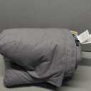 Globon Summer Down Blanket King Size, Extra Lightweight Comforter/Duvet Insert for Hot Sleepers, Noiseless & Extra Soft,12 Ounce Fill Weight, Grey