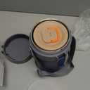 82oz Thermo Container For Hot Food, 3 Tier Wide Mouth Insulated Stackable Food Container, lunch box for Work Office Outdoors Picnic (BLUE)