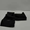 Women's Wide Calf Thigh High Heeled Boots Stiletto Cone Heel Boots Pointed Toe Pull On Black Boot Heels for Women, 10.5