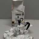 Bialetti - Moka Express: Iconic Stovetop Espresso Maker, Makes Real Italian Coffee, Moka Pot 1 Cup (2 Oz - 60 Ml), Aluminium, Silver