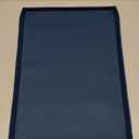 Leash Boss Dog Food Mat for Food and Water Bowls, Waterproof Silicone Pet Feeding Mat for Floors, Extra Tall Raised Edges, Cat and Dog Placemat for Floors, Dishwasher Safe (XL: 25" x 17" - Navy)