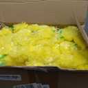 Tigeen 24 Pcs 5 ft Long Strands Faux Artificial Marigold Flowers Garland for Wedding Party Mantle Decoration Faux Garlands Wedding Garland Diwali Decoration for Home Christmas (Yellow,Red)