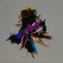 Kenning 39 Pcs Hat Feathers Assorted Feathers for Hats Colorful Real for DIY Craft, Christmas Decorations Men Women Approx. 8-11 cm