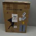 UPPAbaby RumbleSeat V3 Second Lower Seat - Compatible with Vista V2 and Vista V3 - All-Weather Seat + Magnetic Buckle Adapters Included - Greyson (Charcoal Mlange/Carbon Frame/Saddle Leather) Manufactured Date: 12/2025