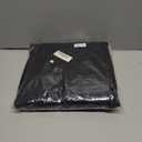 Newrara Graduation Gown Cap Tassel Set (Black)