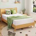 EGOHOME Full Size Memory Foam Mattress, 8 Inch Bed Mattress in A Box with Cooling Green Tea Gel, Pressure Relief with Medium Firm Support, CertiPUR-US Certified, 75''L x 54''W, ‎37.3 pounds White