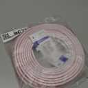 White Rubber Weather Stripping Door Seal Strip, D Shape Door Weather Seal Strip, Self-Adhesive Soundproofing Frame Insulation Tape for Doors Frame/Window Seal, Blocks Cold Drafts Noise (50 Feet)