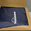 SoundAsleep Dream Series Raised King Air Mattress, Built-in Pump, Blue