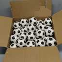 Oleitodh 60 Pcs Mini Soccer Stress Balls Soccer Party Favor 2.5'' Inch Mini Foam Sports Ball Squeeze Ball Kids Adults Anxiety Stress Relief for School Carnival Reward Party Bag Gift Fillers