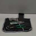 3pcs 8/10/12 inch Groove Joint Pliers Set Comfortable Handle Tongue-and-Groove Pliers for Home Repair Water Pump Pliers with Roll Up Case Adjustable Pliers