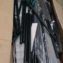 Greenhouse - Walk in Greenhouse with 8 Sturdy Shelves and PVC Cover for Indoor or Outdoor Use - 56 x 56 x 76-Inch Green House by Pure Garden