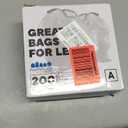 Plasticplace Trash Bags, Code A Fit Compatible (200 Count) Garbage Bags Liner, White Drawstring Garbage Liners, 1.2-2 Gallon 4.5 Liter, Tear-Resistant, Scent-Free for Food Waste & Small Spaces