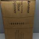 Whitmor 6 Tier Floor-To-Ceiling Shoe Spinner - Adjustable with Basket