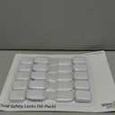 Child Safety Strap Locks (10 Pack) Baby Locks for Cabinets and Drawers, Toilet, Fridge & More. 3M Adhesive Pads. Easy Installation, No Drilling Required, White