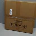 Fun Memories 12x12 Picture Frame with HD Tempered Glass, USA-Sourced Walnut Wood Photo Frame Matted to 8x8, Rounded Corner 12 x 12 Square Wooden Frames, Gallery Wall Frames for Posters & Art Prints