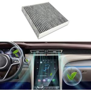 Car Fresh Breeze Air Filter Replacement for Car Passenger, Premium Cabin Air Filter with Activated Carbon, Auto Compartment Air Filters Fit for Acura, Civic, CR-V, Odyssey, CSX, Replaces CF10134