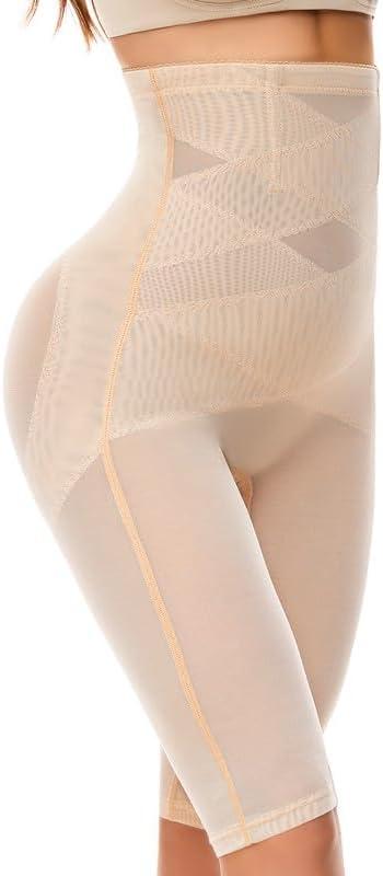 SIMIYA Shapewear Tummy Control Body Shaper for Women High Waist Stomach Compression Thigh Slimmer Butt Lifting Shapewear (Shorts, Medium)