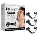 Nasal Strips for Snoring,Extra Strength Snoring Solution Nose Strips for Breathing,Sports, Sleep,Dark Black