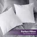 Utopia Bedding Throw Pillows Insert (Pack of 2, White) - 26 x 26 Inches Bed and Couch Pillows - Indoor Decorative Pillow