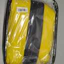 FH Group Striking Striped Car Seat Covers - Universal Fit, Washable Seat Covers for Cars, SUVs, Vans, Sedans, Yellow, Rear Set