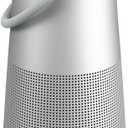 Bose SoundLink Revolve+ (Series II) Bluetooth Speaker, Portable Speaker with Microphone, Wireless and Water Resistant with 360 Degree Sound, Long Lasting Battery and Handle, Silver
