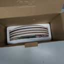 Bico Christmas Gnomes Salad Plates Set of 4, 8.75 Inch Ceramic Dessert Plates for Salad, Appetizer, Side Dishes, Microwave and Dishwasher Safe, Gift for Housewarming and Christmas