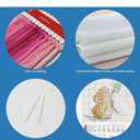 Dooxvey Cross Stitch Kits for Adults Stamped Full Range of Embroidery Starter Kits for Beginners 11CT Printed Cross Stitch Patterns Needlepoint Kits Stamped Crossstitching-Wolf Falls 16x20 inch (ColorKit32)