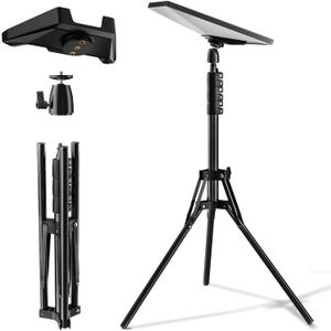 UBeesize Starlink Mini Tripod Mount Kits, Adjustable Height and Angle Tripod Mounting kit with Pipe Adapter Compatible with Starlink Mini Satellite for Camping and RV Travel