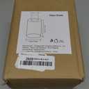 Unicozin Clear Glass Replacement Shade 1 Pack, 5.51inch High, 3.94inch Diameter, High Transmittance Cylinder Glass Lamp Shade Cover for Vanity Light Fixtures Floor Lamp Chandelier Pendant Light