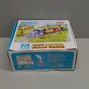 MORECOLL Train Set for Toddlers w/Steam, Music & Lights - First Choo Choo Train for Toddlers, Electric Train Set for Kids, Magnetic Train Toys, Christmas Birthday Gifts for Boys Girls