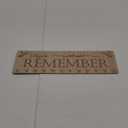 YuQi Present for Moms Dads from Daughter Son- Wooden Family Birthday Reminder Calendar Board Wall Hanging- Days to Remember- Great Way to Keep All Birthdays & Anniversarys