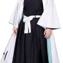 OSIAS Men Anime Aizen Sousuke Cosplay Costume Medium