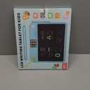 Multifunctional LCD Writing Tablet for 49 Kids DualScreen Pad（9 Learning Themes） Charging Erasable Board with Extra Stylus Lock Switch,Educational Learning Toys Birthday Gifts for Girls Boys (Blue)